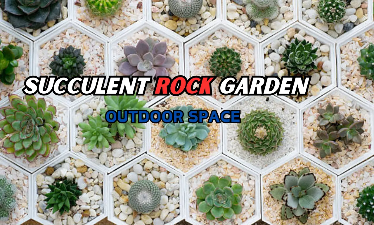 succulent rock garden